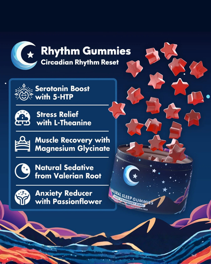 Rhythm Gummies - Circadian Rhythm Reset Gummies